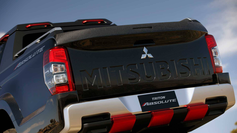 Illustration for article titled The Mitsubishi Triton Absolute Will Not Apologize for All That Carbon Fiber